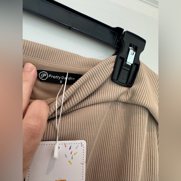 Women’s Summer Bodycon Maxi Ribbed Strapless Tube Dress - Picture 6 of 7